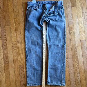 Share Levi’s 514 Men’s Straight Fit Jeans 34x32 Gray run small 33x31